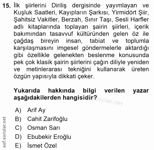Soru 15