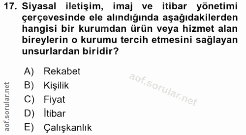 Soru 17