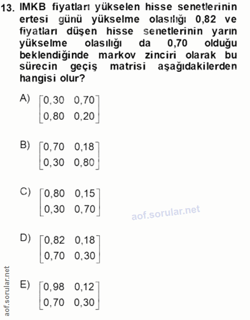 Soru 13