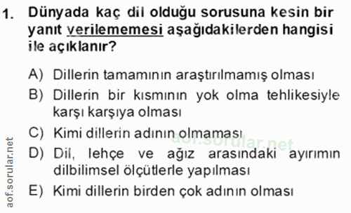 Soru 1
