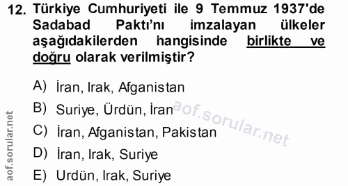 Soru 12