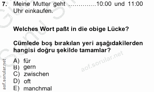 Soru 7