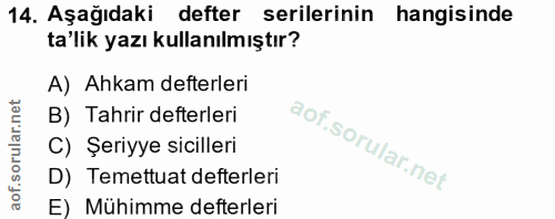 Soru 14