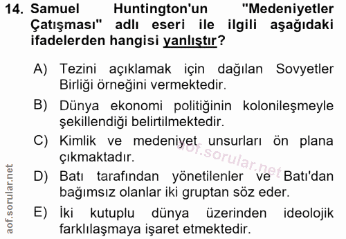 Soru 14