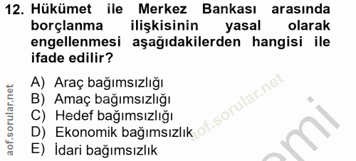 Soru 12