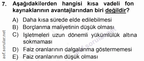 Soru 7