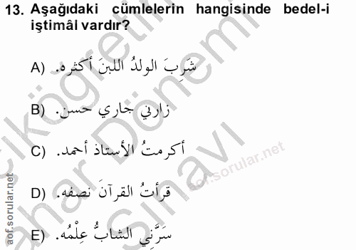 Soru 13