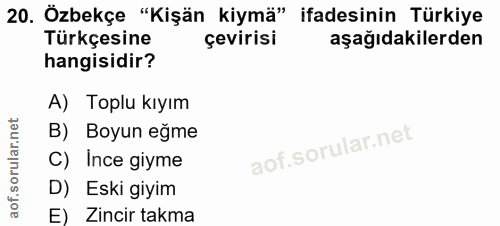 Soru 20