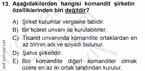 Soru 13