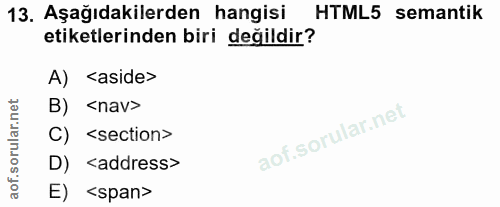 Soru 13