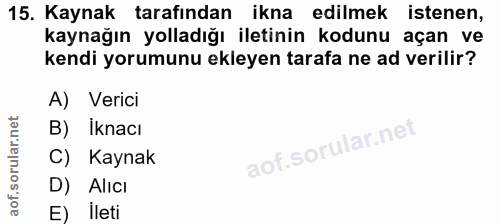 Soru 15
