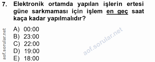 Soru 7