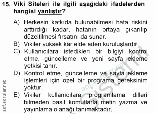 Soru 15