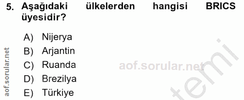 Soru 5