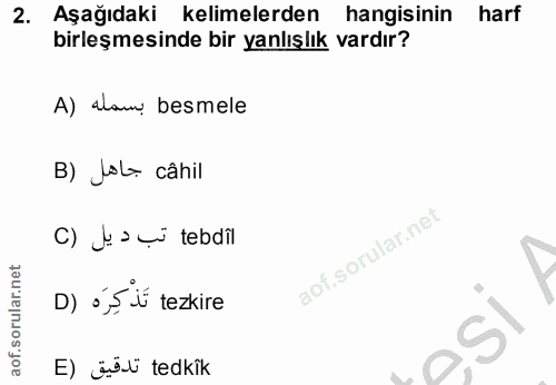 Soru 2