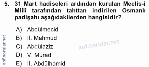 Soru 5