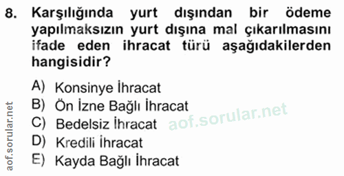 Soru 8