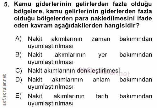 Soru 5