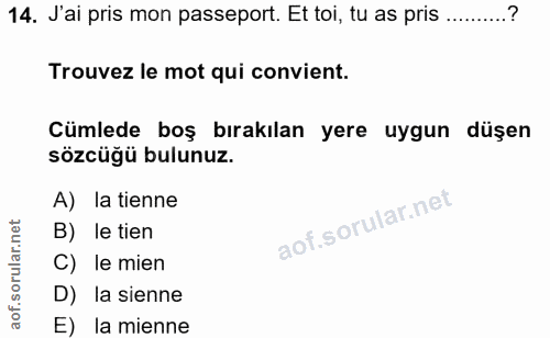 Soru 14