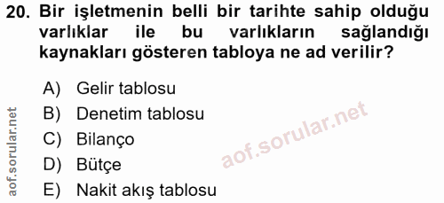 Soru 20