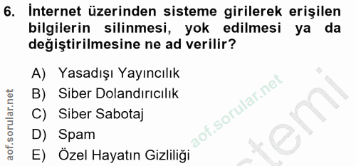 Soru 6