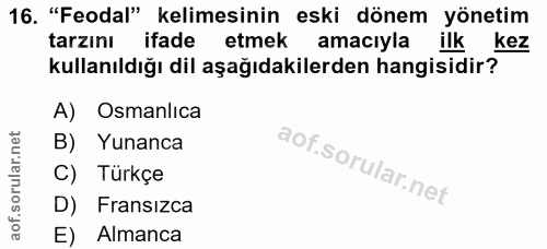 Soru 16