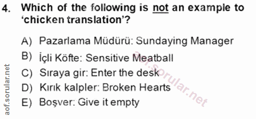 Soru 4