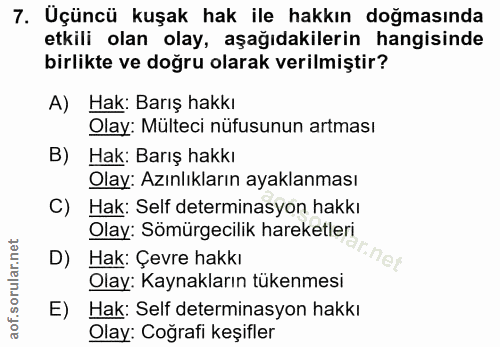 Soru 7