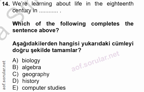 Soru 14