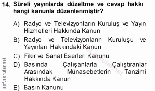 Soru 14