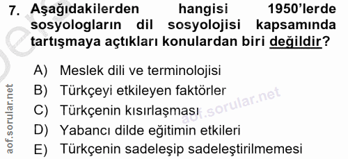 Soru 7