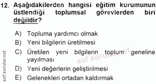 Soru 12