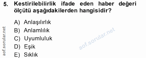 Soru 5