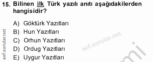Soru 15