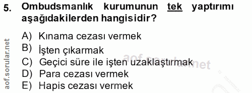 Soru 5