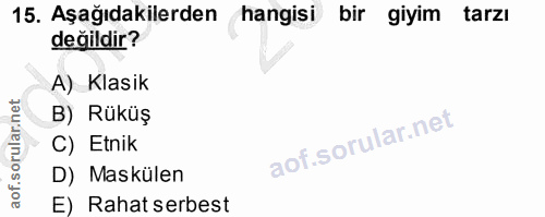 Soru 15