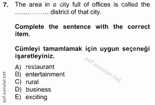 Soru 7