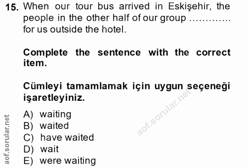Soru 15