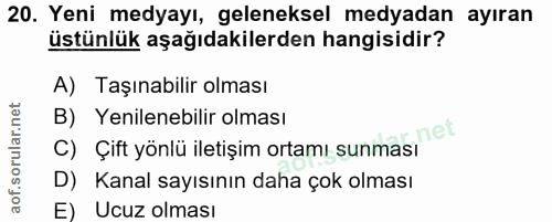 Soru 20