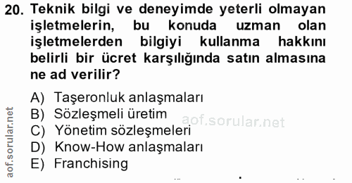 Soru 20