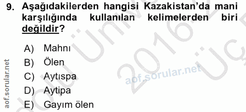 Soru 9