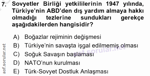 Soru 7