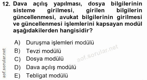Soru 12