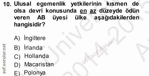 Soru 10