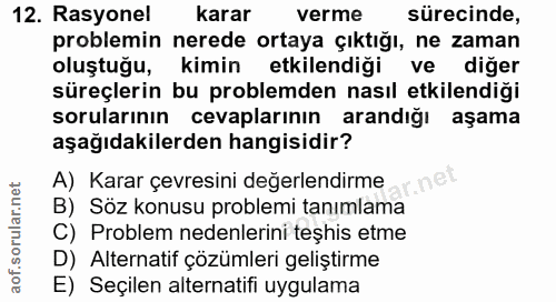 Soru 12
