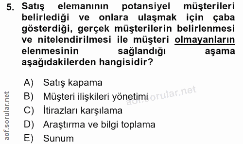 Soru 5