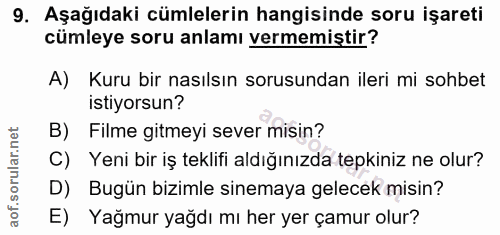 Soru 9
