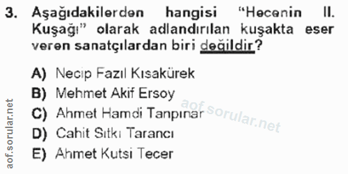 Soru 3