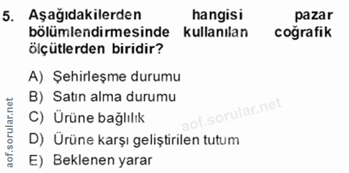 Soru 5
