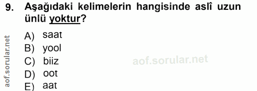 Soru 9
